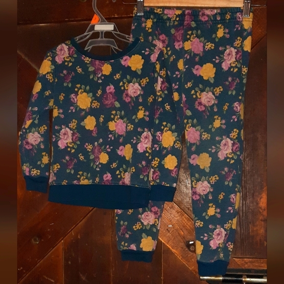 🍀3/15 Floral Garanimals Sweatpant Set🌸 - Picture 1 of 7